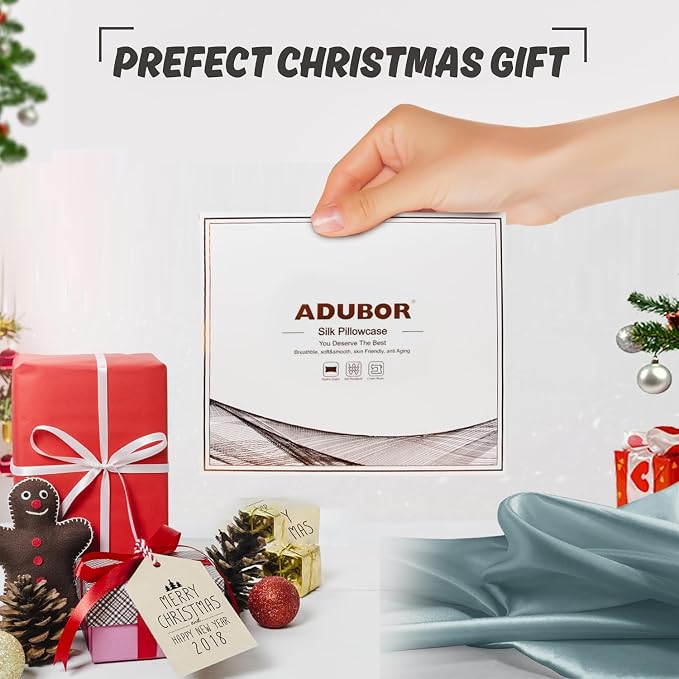 Adubor 100% Silk Pillowcase - Image 7