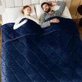 L'AGRATY Queen/King Size Weighted Blanket by LAGRATY