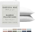 Karissa Mae Cooling Bamboo Viscose King Size Pillowcase Set | 100% FSC by KARISSAMAE