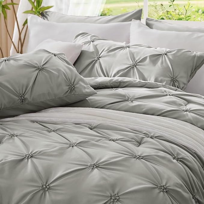 BEDELITE Grey King Size Comforter Set - Image 6