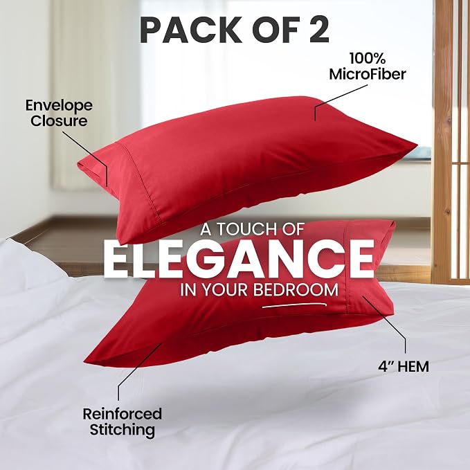 Utopia Bedding King Pillow Cases - Image 5
