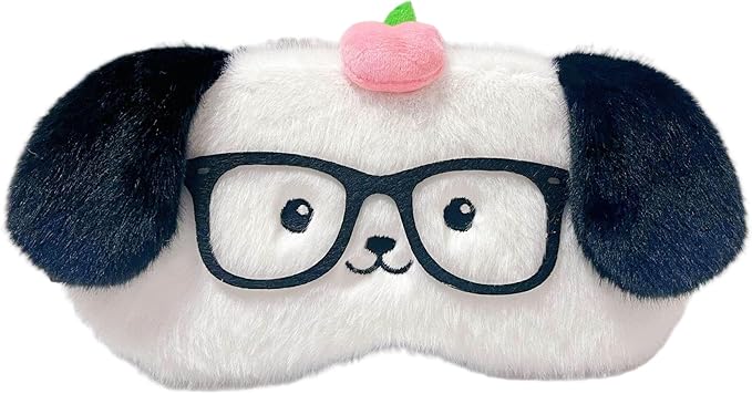 PERFECTSIGHT Sleep Eye Masks, Cute Plush Sleep Eye Cover Lightweight Adjustable by PERFECTSIGHT