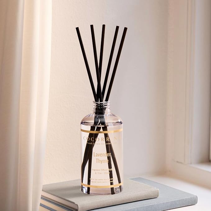 COCORRÍNA Refill- Lavender Thyme 6.7 Fl.oz Reed Diffuser Refill - Image 5