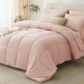 CozyLux King Size Comforter Set Blush Pink by CozyLux