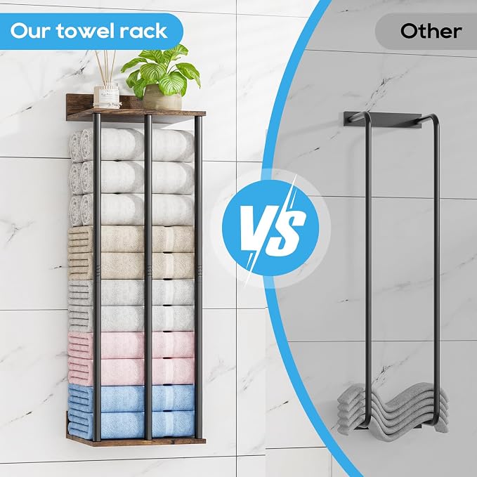 Towel Racks for Bathroom Wall Mounted - Image 6