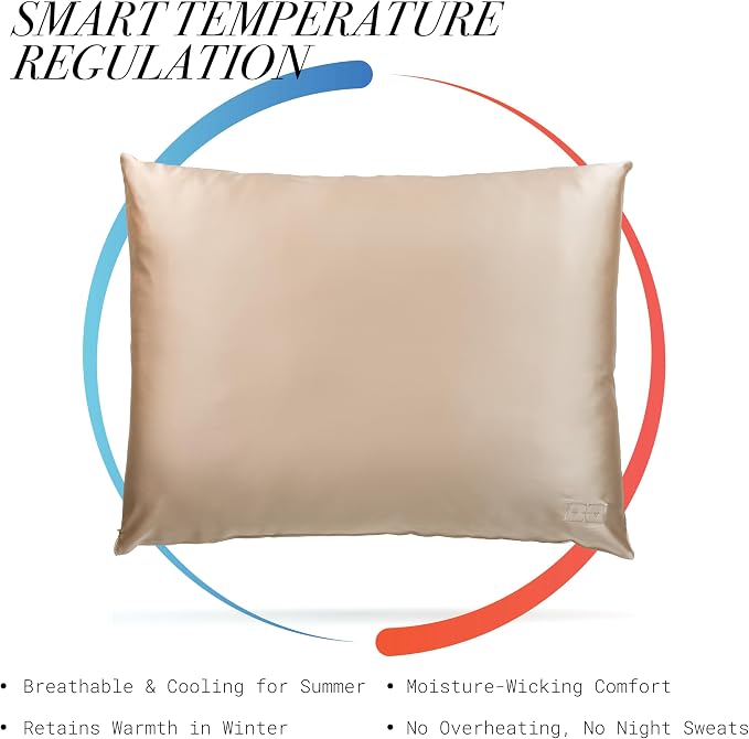100% Mulberry Silk Pillowcase Infused - Image 7