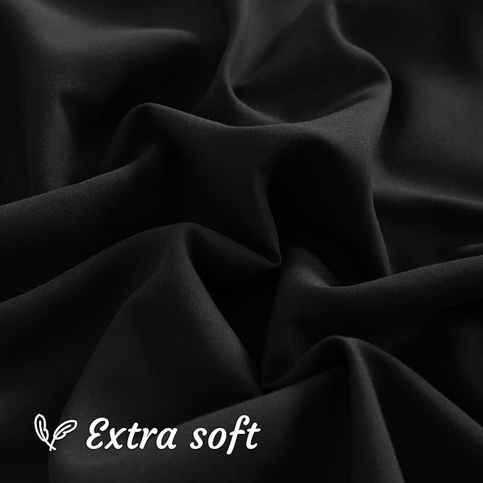 NTBAY Body Pillow Cases Set of 2, 2 Pack Brushed Microfiber 20x54 Pillow Cases - Image 6