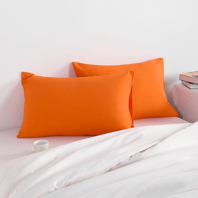 NTBAY King Pillow Cases Set of 2, 2 Pack Brushed Microfiber 20x36 Pillow Cases - Image 2