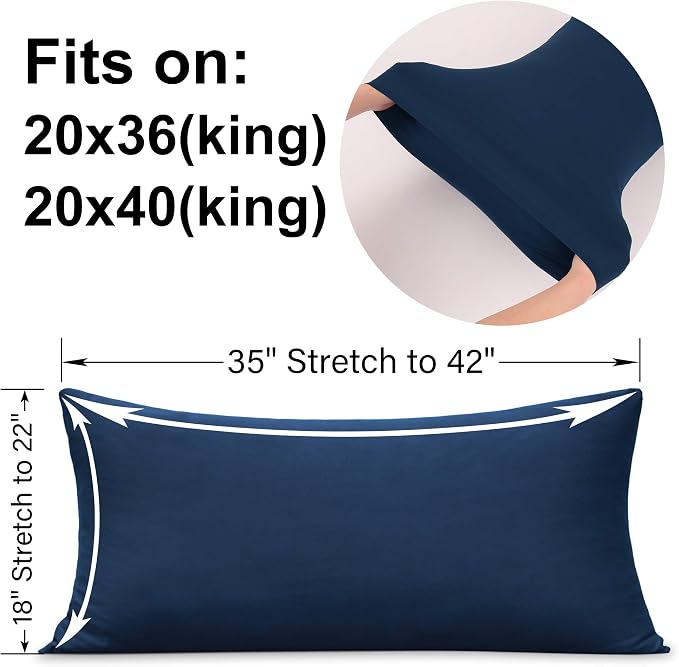 2-Pack Stretch Pillow Cases - Image 3