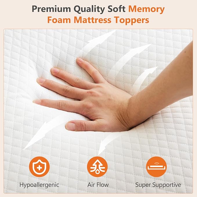 Sweetcrispy Mattress Topper Twin - Image 4