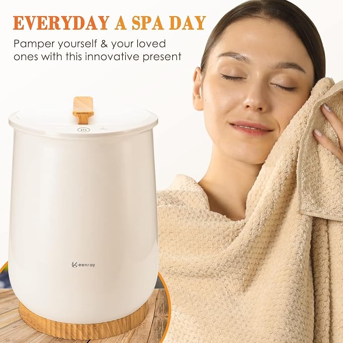 Keenray Bucket Style Towel Warmers, Luxury Bucket Towel Warmer, Large Towel - Image 5