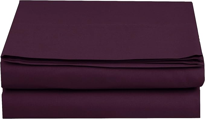 Elegant Comfort Premium Hotel Quality 1-Piece Flat Sheet, Luxury and Softest - Image 2