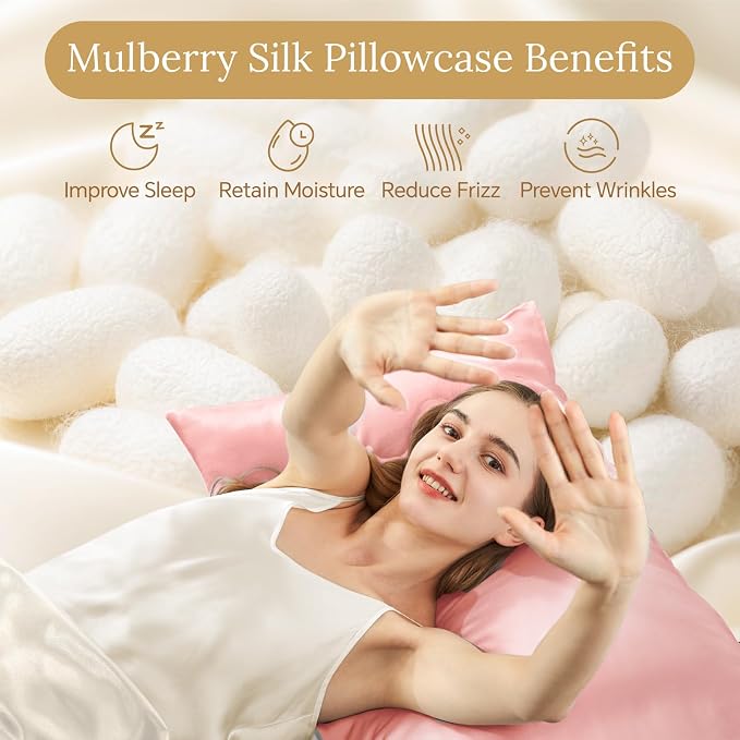 INFIIXSO Mulberry Silk Pillowcase - Image 2