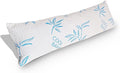 Body Pillow for Sleeping, Shredded Memory Foam Adjustable Bed Pillow by OkaoHomeGoods