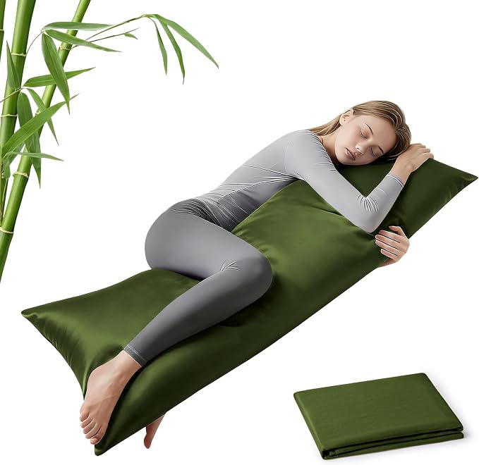 MR&HM Cooling Body Pillow Case 20"x54", Body Pillow Cover by MRHM