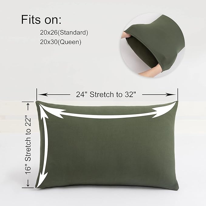 2-Pack Stretch Pillow Cases - Image 3