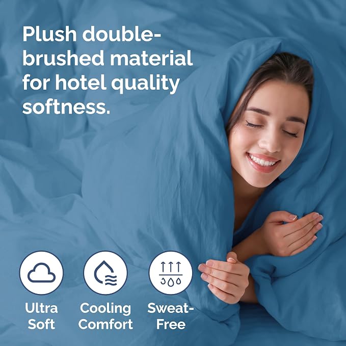 Duvet Cover Cal King Size Set - Image 3