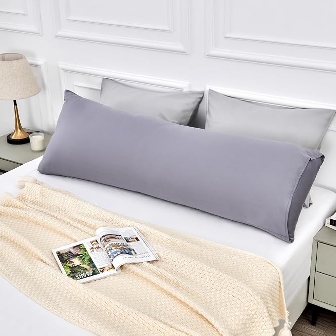 Warmstar Cotton Body Pillow Cover 1 Pack, 600 Thread Count Body Pillow case - Image 6