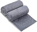 JML Large Microfiber Bath Towels Set of 2, Super Absorbent, Fast Drying by JML