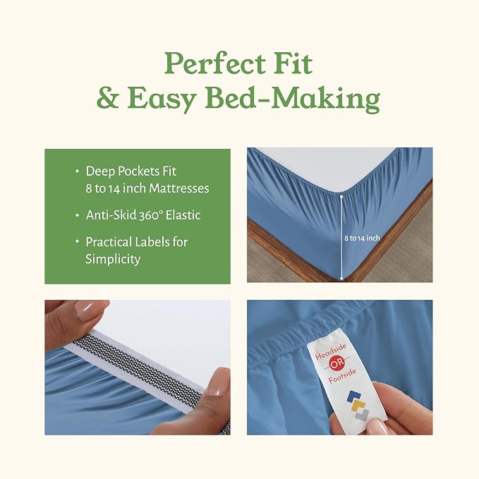 California Design Den Extra Long Twin Sheets Set - Image 5