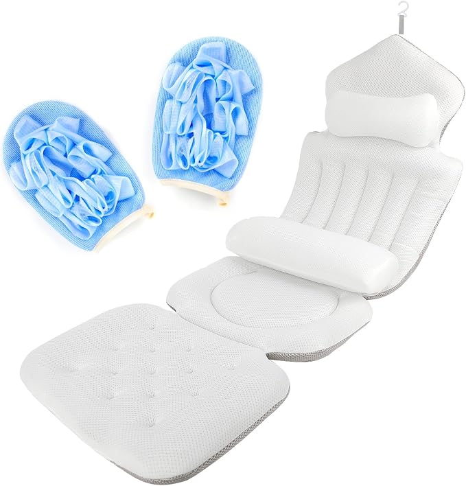 Luxury Full Body Bath Pillow for Tub by Shineforu