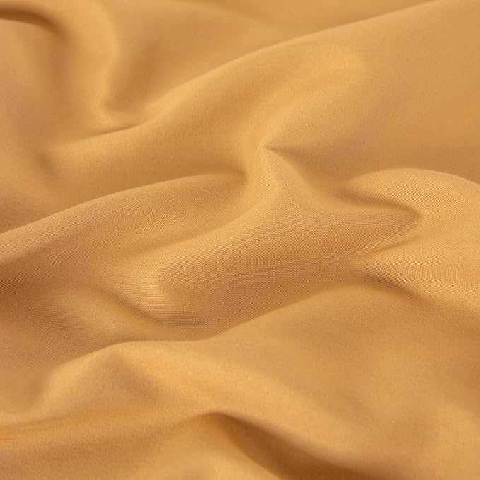 Full Flat Sheet Only， 80x96Inch Light Brown - Image 7