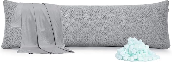 Rainmr Extra Long Body Pillow Memory Foam 160x50cm – Body Pillows by RainmrBedding