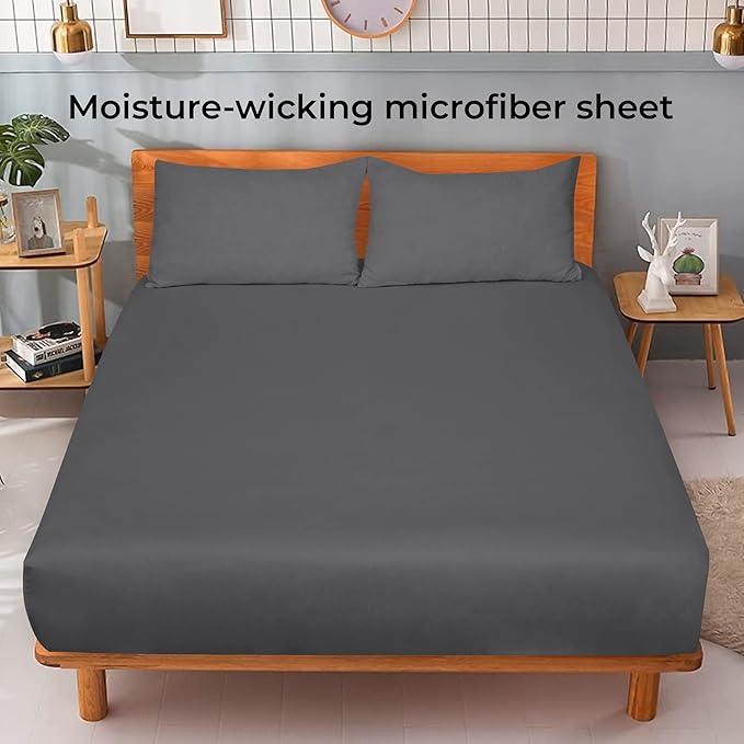 Royale Linens Fitted Sheet Full - Image 2