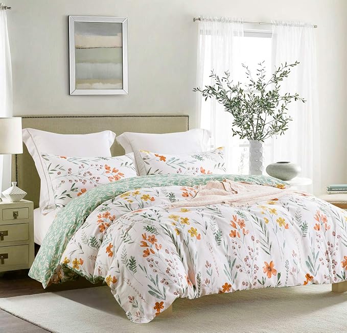 SLEEPBELLA Duvet Cover Set 600 Thread Count Cotton Bedding Set - Image 3
