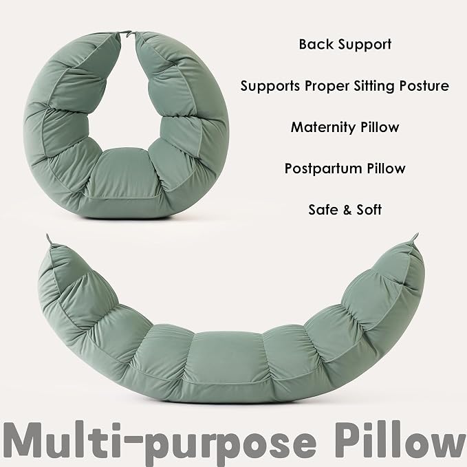 Peallow – Long Round Body Pillow - Image 7