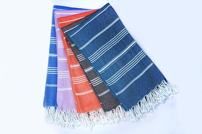 Beach Towel 100% Cotton Turkish Beach Towel Adult 38x70 Inch Pre-washed - Image 6