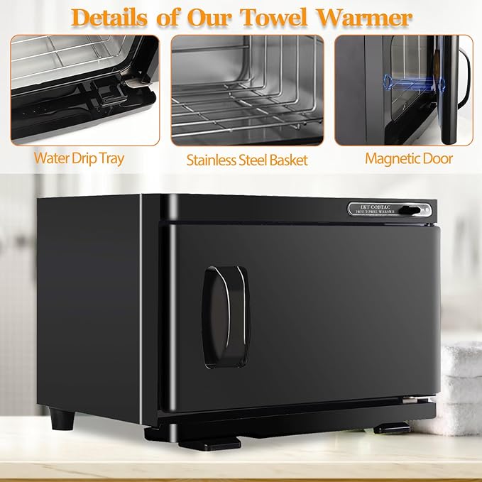 Hot Towel Warmer, Medium Towel Warmer Cabinet, Spa Hot Towel Caddy - Image 4