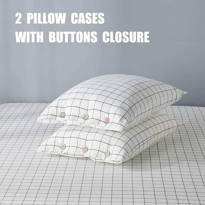 JELLYMONI Cotton Duvet Cover King Size - Image 7