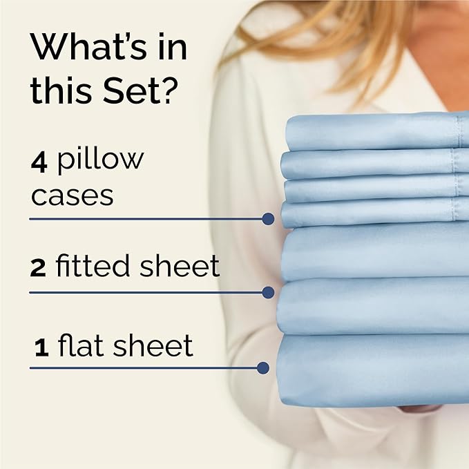 Split King 7 Piece Sheet Set - Image 2