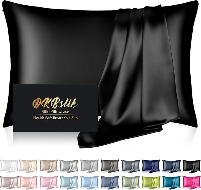 Mulberry Silk Pillow Cases King Size, Silk Pillowcase by HOME