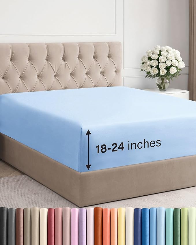 Extra Deep Full Fitted Sheet by CGKUnlimited