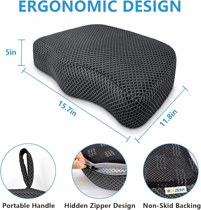 REEZEIVI Hot Tub Booster Seat for Adults, 5 Inch Thick SPA Cushion, Weighted - Image 2