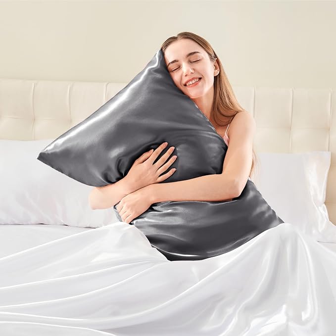 BEDELITE Satin Pillowcase for Hair and Skin, Super Soft Similar to Silk Pillow - Image 2
