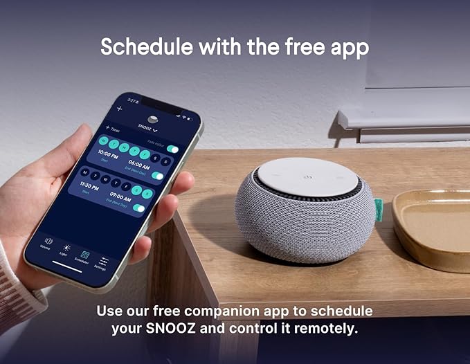 SNOOZ Smart White Noise Machine - Image 4