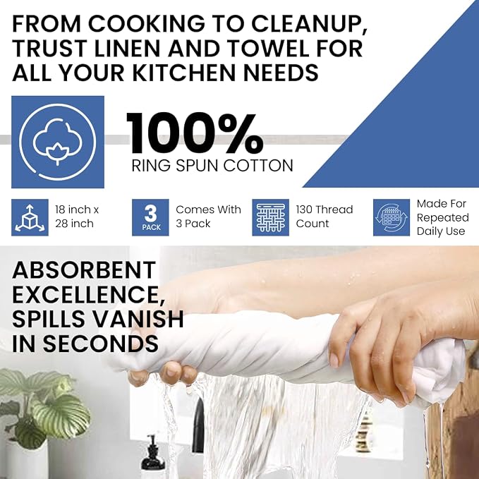 LITO LINEN AND TOWEL Flour Sack Towels - Image 8