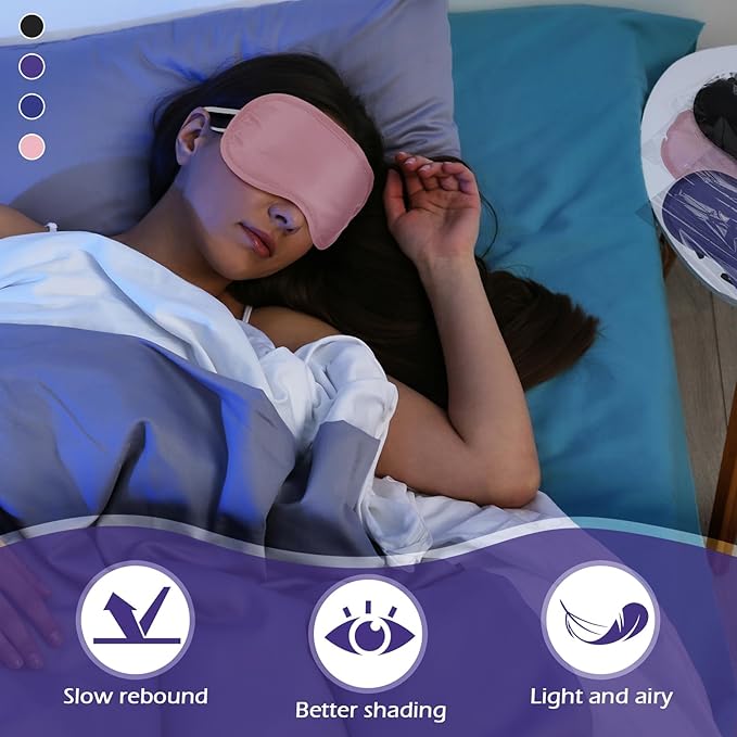 Tarpop 200 Pcs Eye Mask Sleeping Blindfold Eye Cover - Image 6