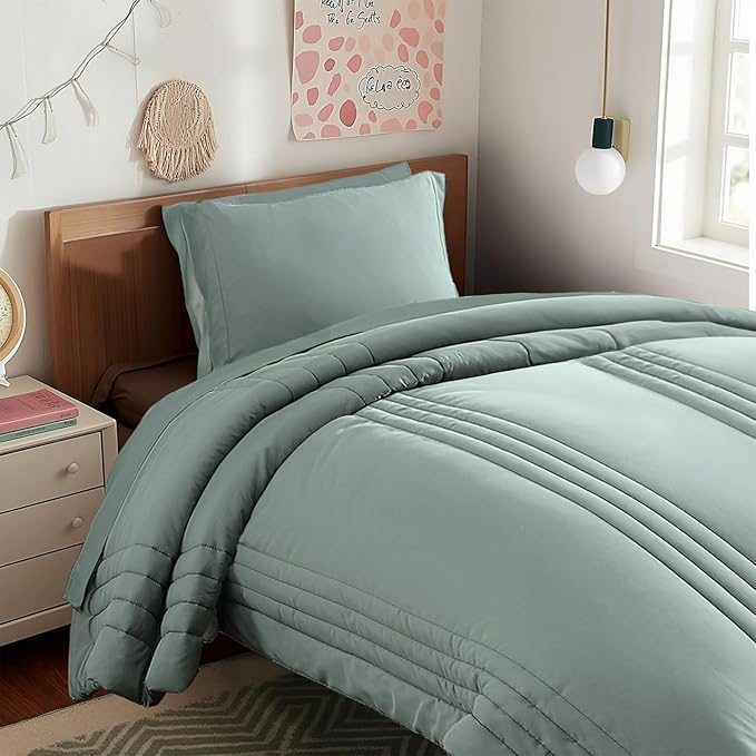 Monbix Twin XL Size Comforter Set by Monbix