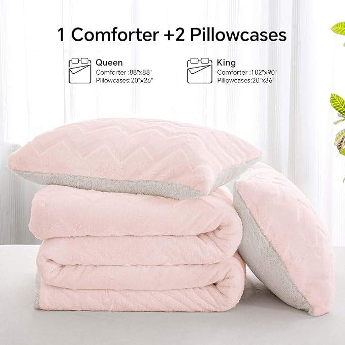 BEDELITE Fluffy Queen Comforter Set - Image 7