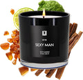 Lulu Candles | Sexy Man | Luxury Scented Soy Jar Candle | Hand Poured in The by LULUCANDLES