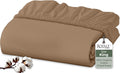 Royale Linens 100% Organic Cotton Fitted Sheet by ROYALELINENS