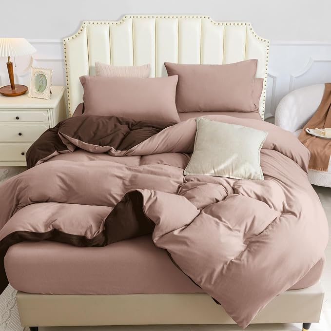 PURE ERA Jersey Knit Duvet Cover Set 100% T-Shirt Cotton Super Soft Comfy 3pc - Image 7