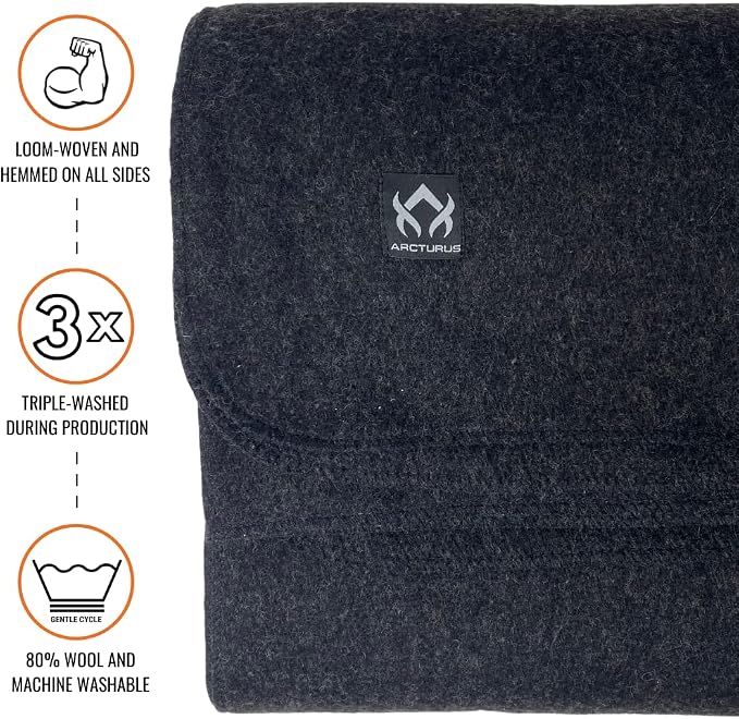 Arcturus Military Wool Blanket - Image 2