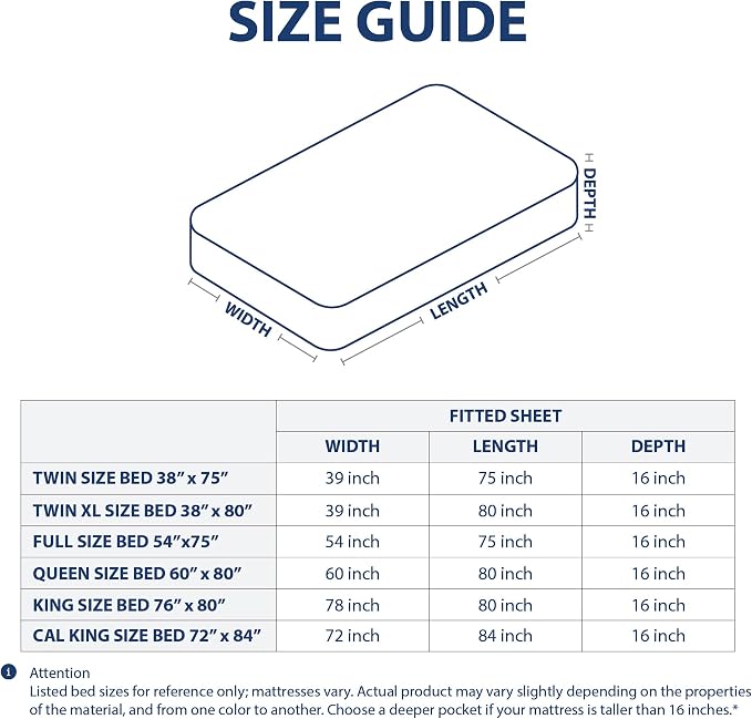 Cathay Home Twin XL Fitted Sheet - Image 6