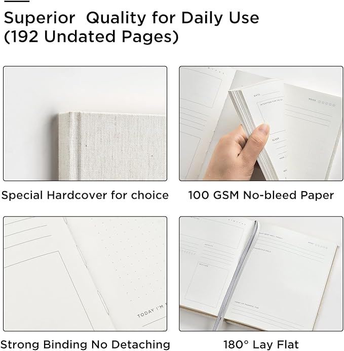 &And Per Se Wellness Journal – 91-Day Self Care & Mental Health Planner | Track - Image 5