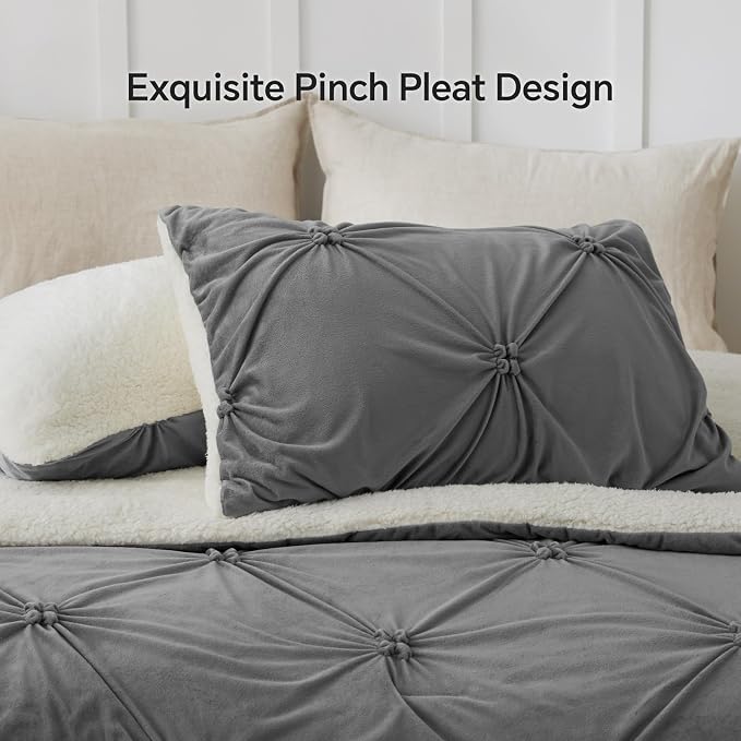 BEDELITE Pituck Fluffy Queen Comforter Set - Image 4